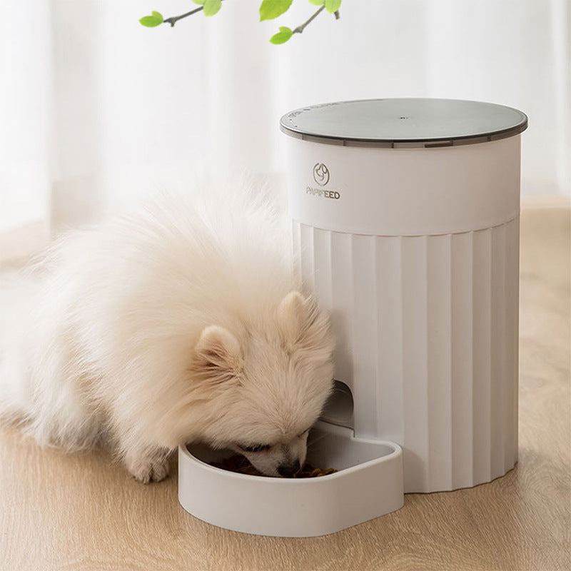 VelvetPaws™ Intelligent Pet Feeder – Compact Automatic Feeding Solution