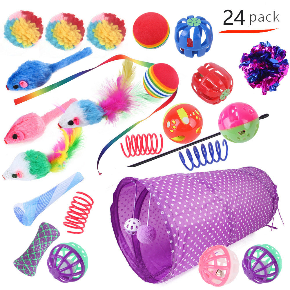 VelvetPaws™ Cat Toy Set