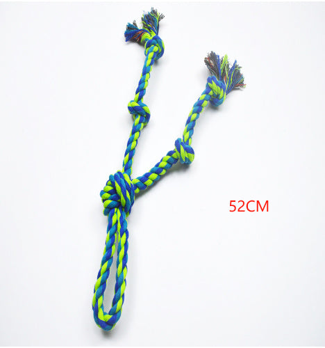 TugTitan™ – Heavy-Duty Rope Knot Dog Toy for Large Breeds & Chewers