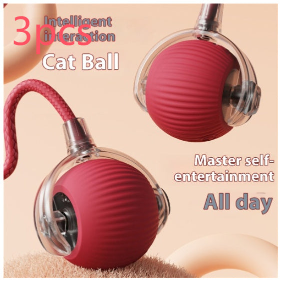 ✨ LumiBall™ – The Smart Cat Toy That Never Stops Rolling! ✨