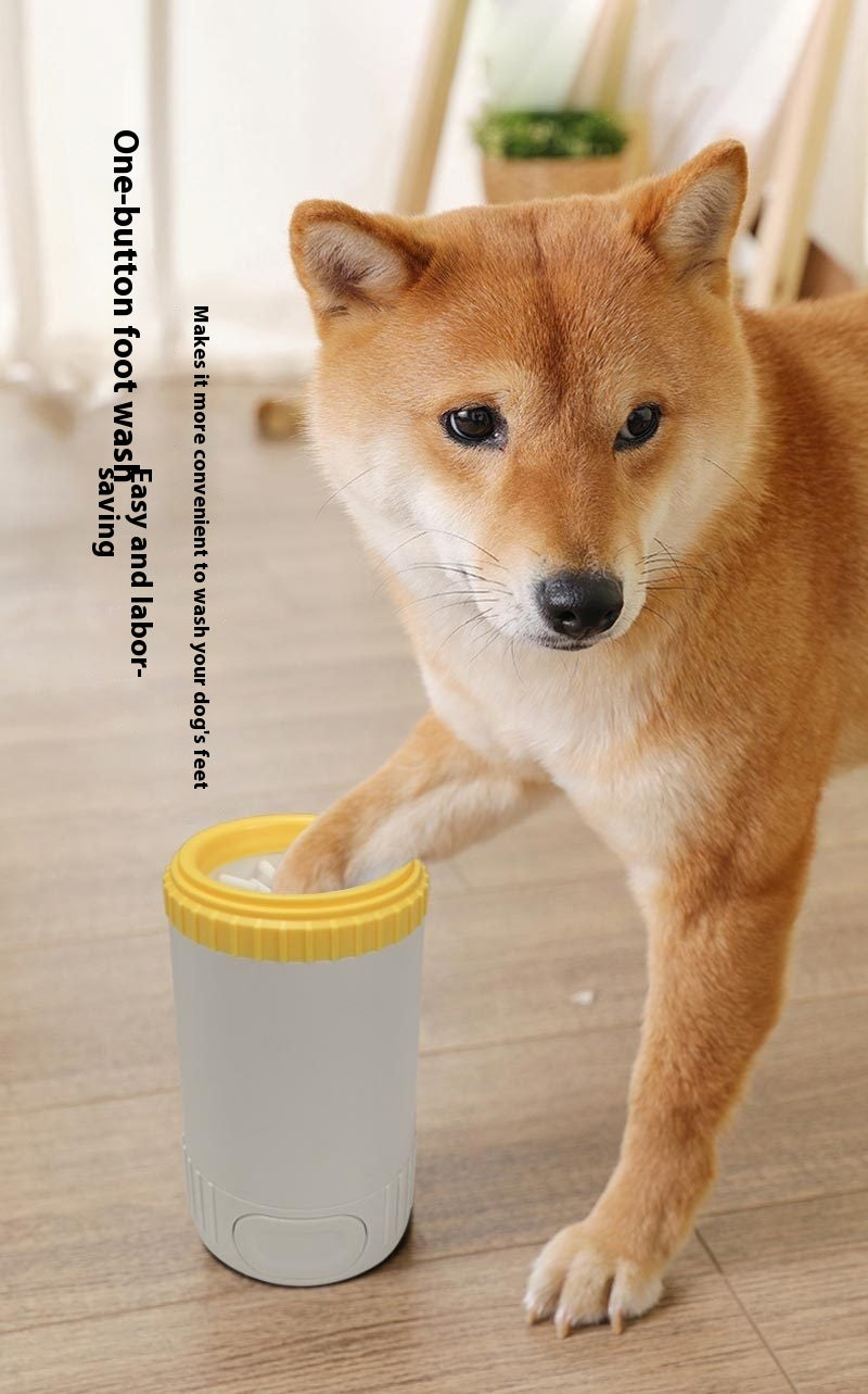 VelvetPaws™ Automatic Pet Foot Washing Cup