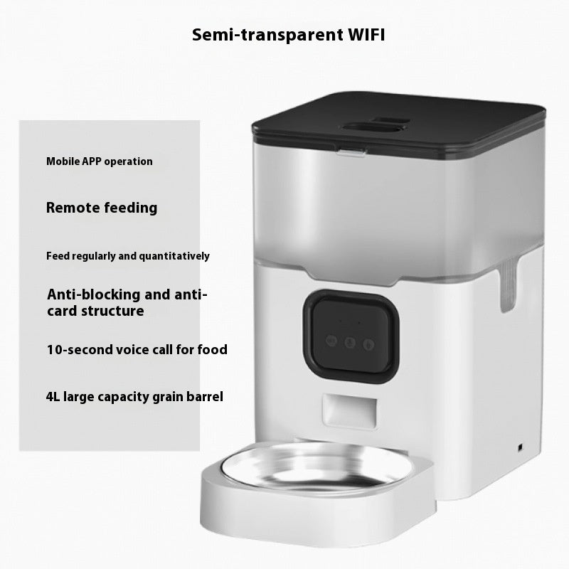 VelvetPaws™ Smart WiFi Automatic Pet Feeder