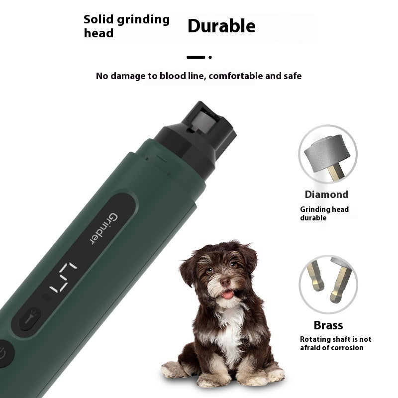 🐾 VelvetPaws™ 5-Speed Electric Pet Nail Grinder
