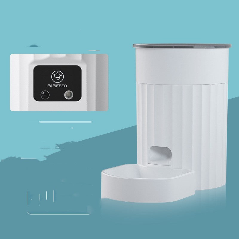 VelvetPaws™ Intelligent Pet Feeder – Compact Automatic Feeding Solution