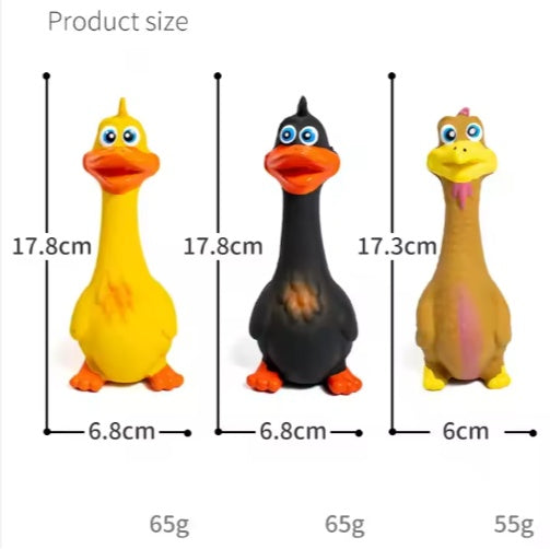 Quack’n’Play™ – Latex Screaming Duck Dog Toy
