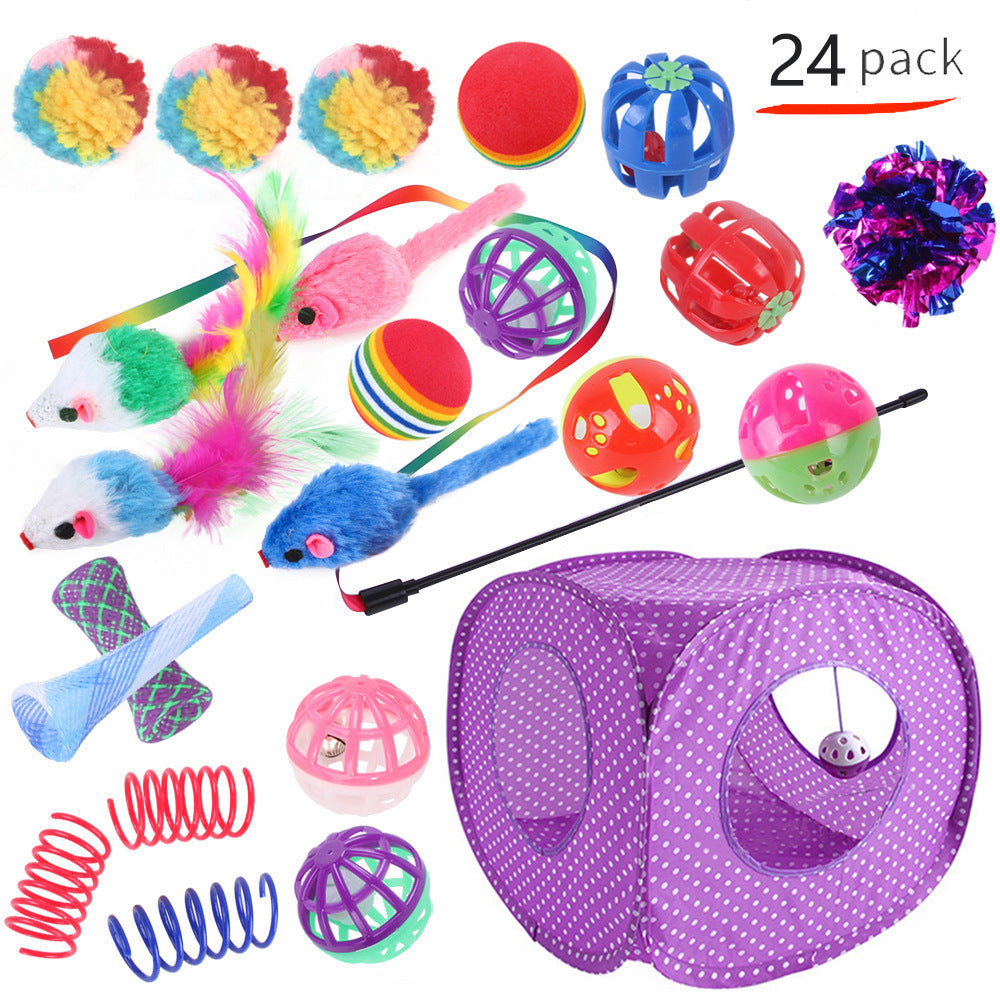 VelvetPaws™ Cat Toy Set