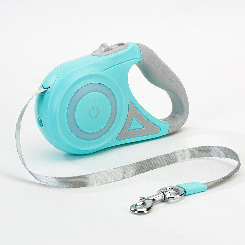 VelvetPaws™ GlowLeash™ Retractable Leash & Collar Set
