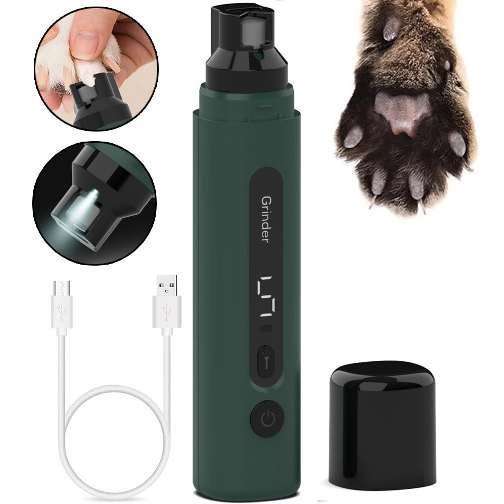 🐾 VelvetPaws™ 5-Speed Electric Pet Nail Grinder