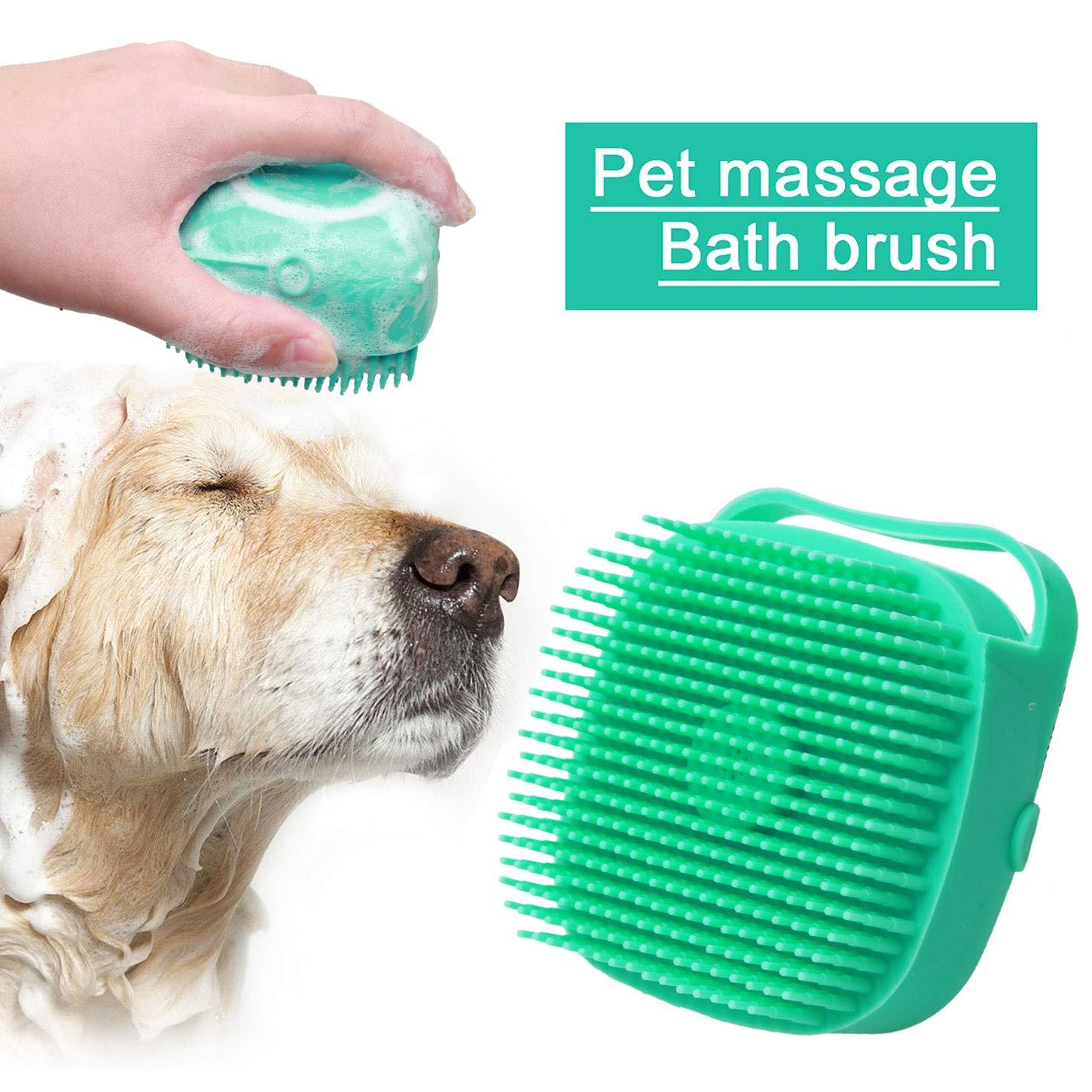VelvetPaws™ 2-in-1 Silicone Pet Shampoo & Massage Brush