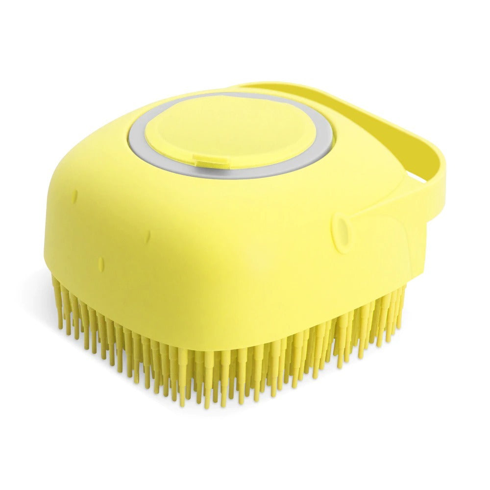 VelvetPaws™ 2-in-1 Silicone Pet Shampoo & Massage Brush