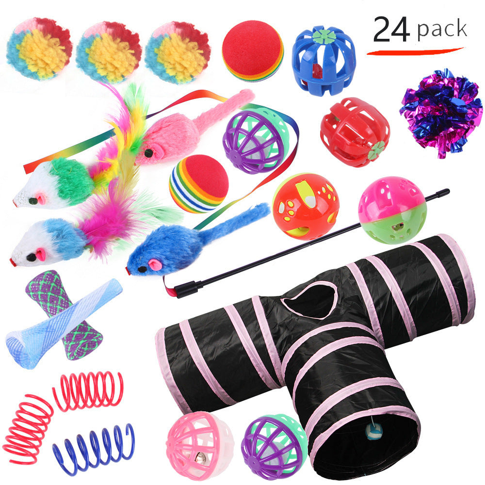 VelvetPaws™ Cat Toy Set