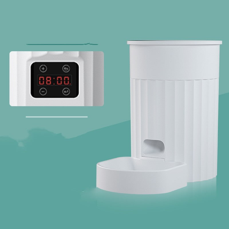 VelvetPaws™ Intelligent Pet Feeder – Compact Automatic Feeding Solution