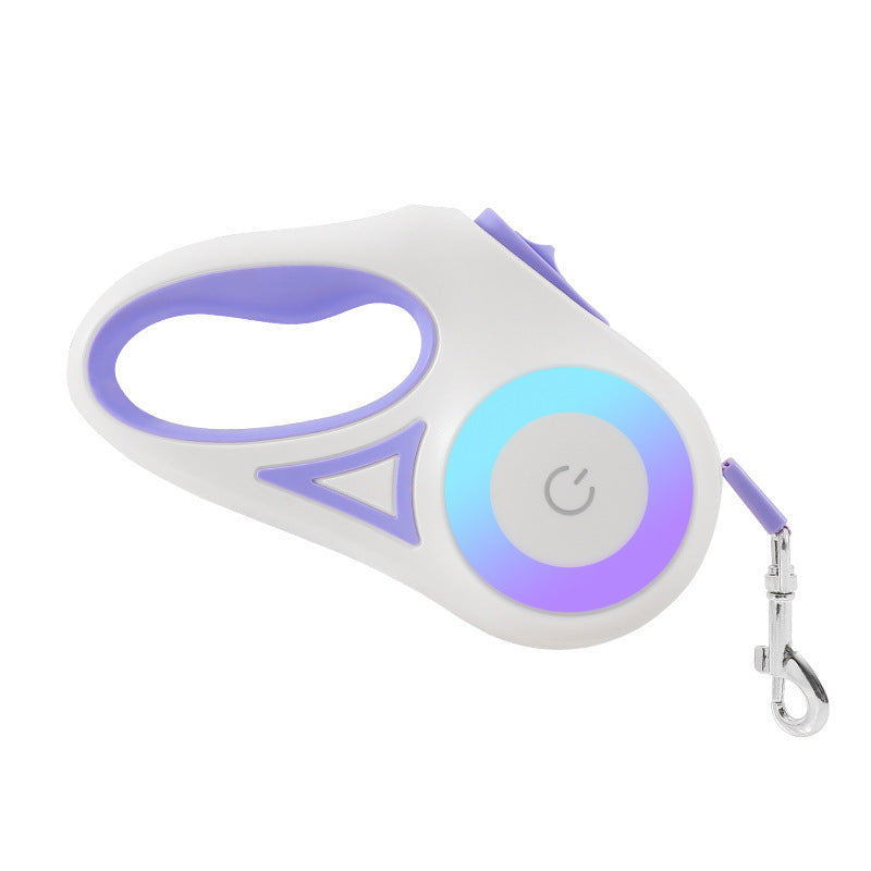 VelvetPaws™ GlowLeash™ Retractable Leash & Collar Set