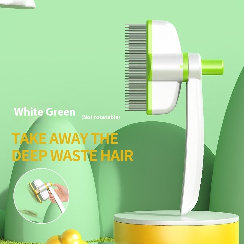 VelvetPaws™ FurEase™ Self-Cleaning Pet Comb