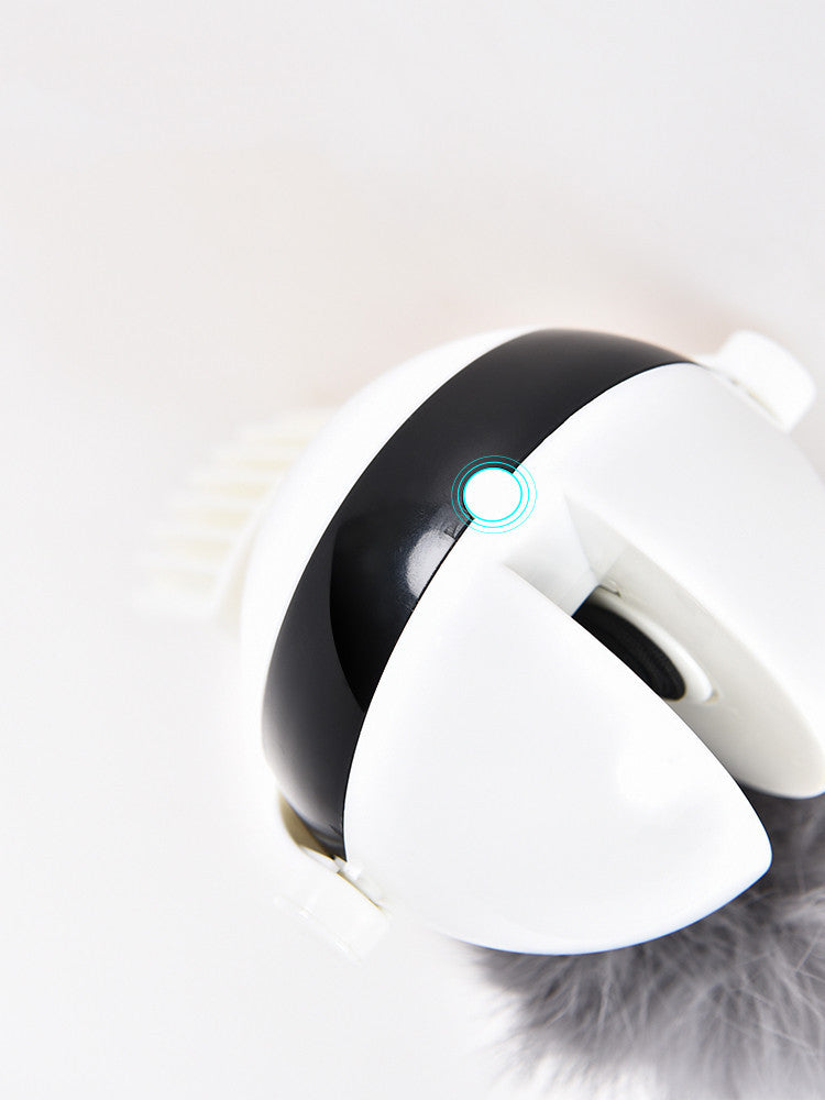 SkyTease™ – Automatic Lifting Cat Toy, Interactive Puzzle Teaser with Fur Ball