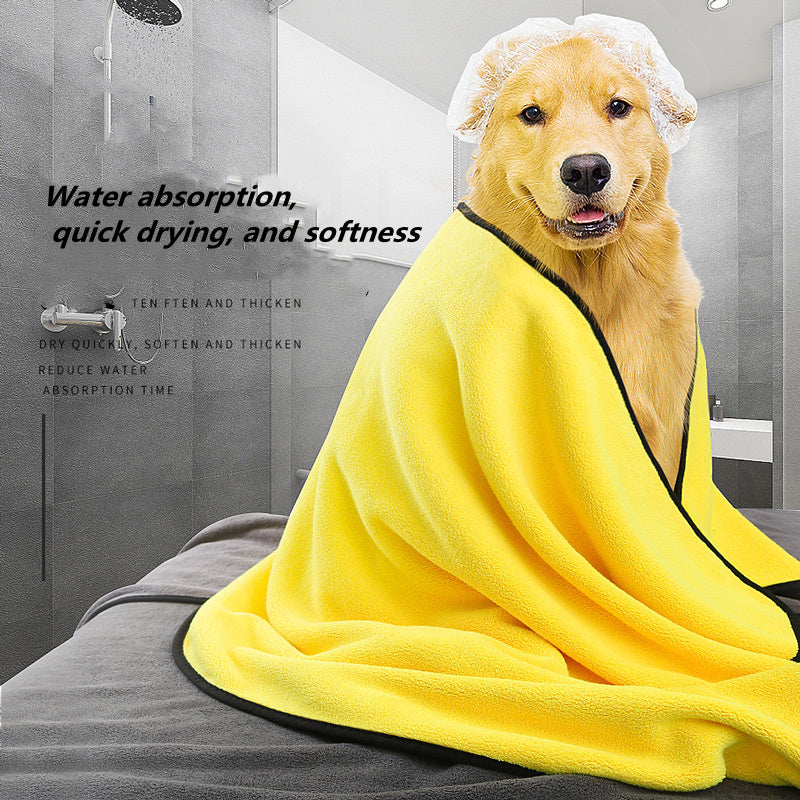 VelvetPaws™ Super Absorbent Quick-Dry Pet Towel