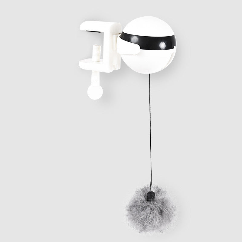 SkyTease™ – Automatic Lifting Cat Toy, Interactive Puzzle Teaser with Fur Ball