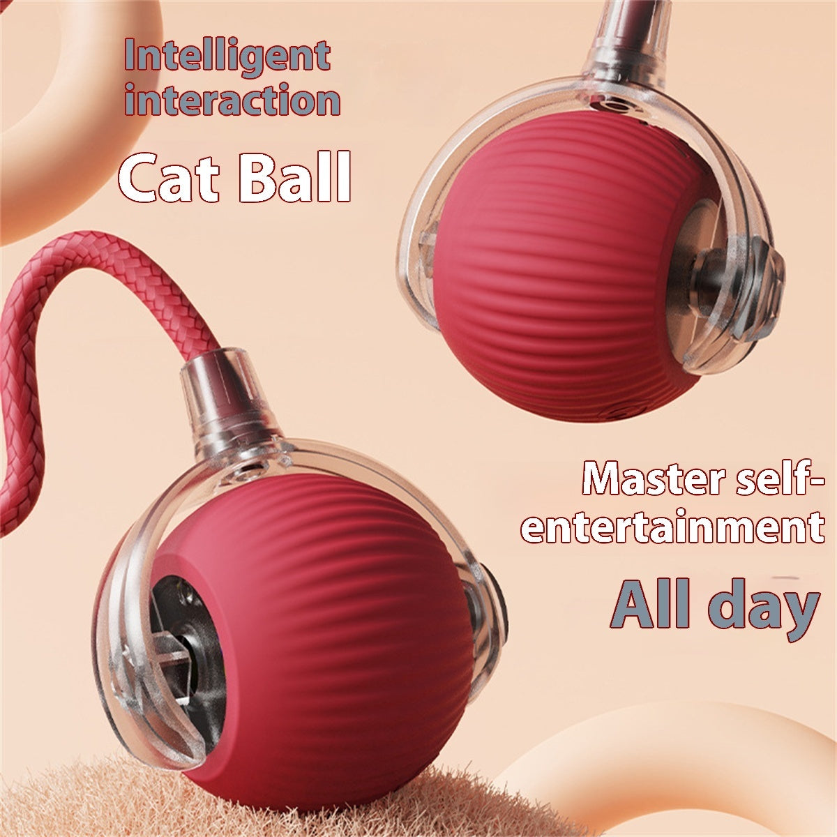 ✨ LumiBall™ – The Smart Cat Toy That Never Stops Rolling! ✨
