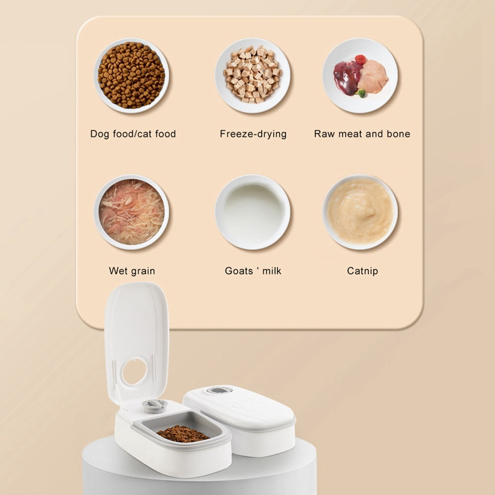 VelvetPaws™ Gravity Automatic Pet Feeder & Waterer – Dual Bowl System