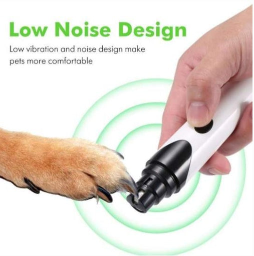VelvetPaws™ Compact Electric Pet Nail Grinder