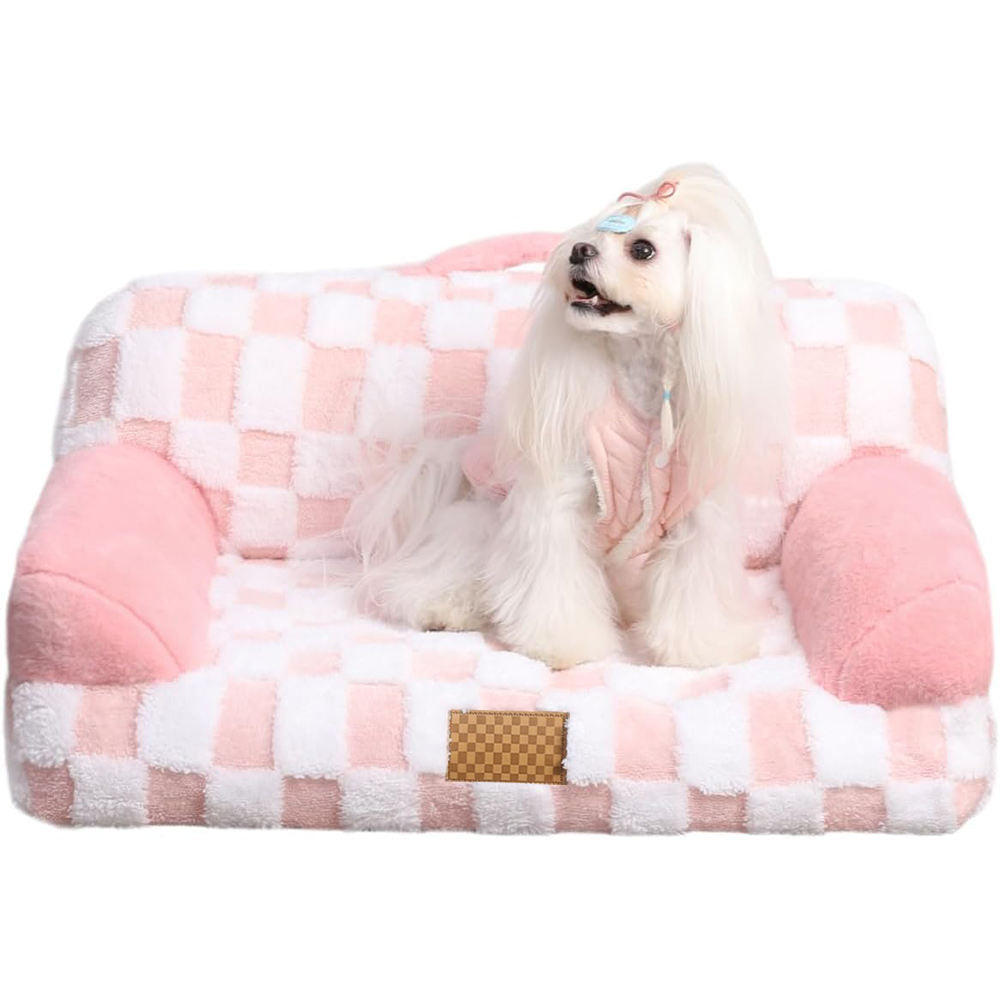 VelvetPaws™ Jacquard Luxury Pet Bed
