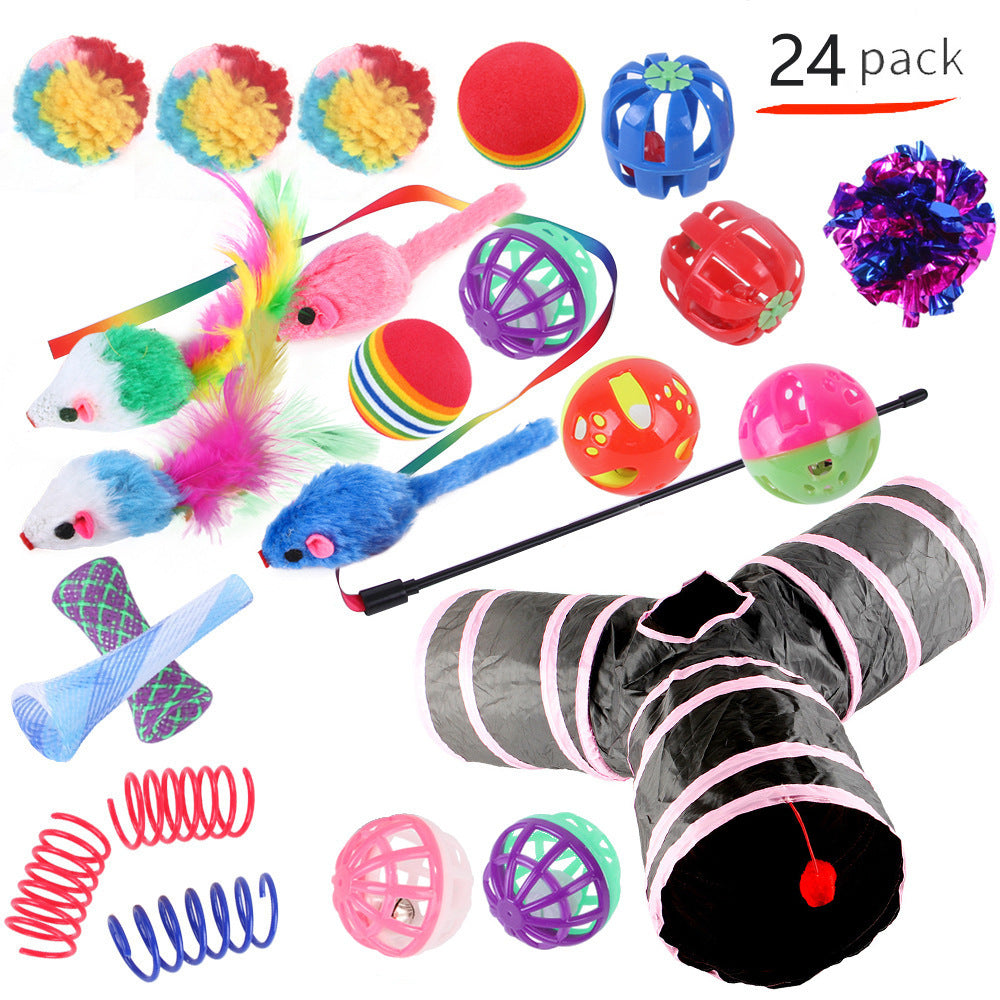 VelvetPaws™ Cat Toy Set