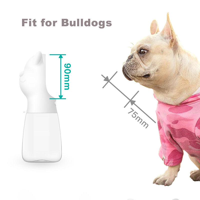VelvetPaws™ CarryCup Leak-Proof Pet Water Bottle – Travel Companion