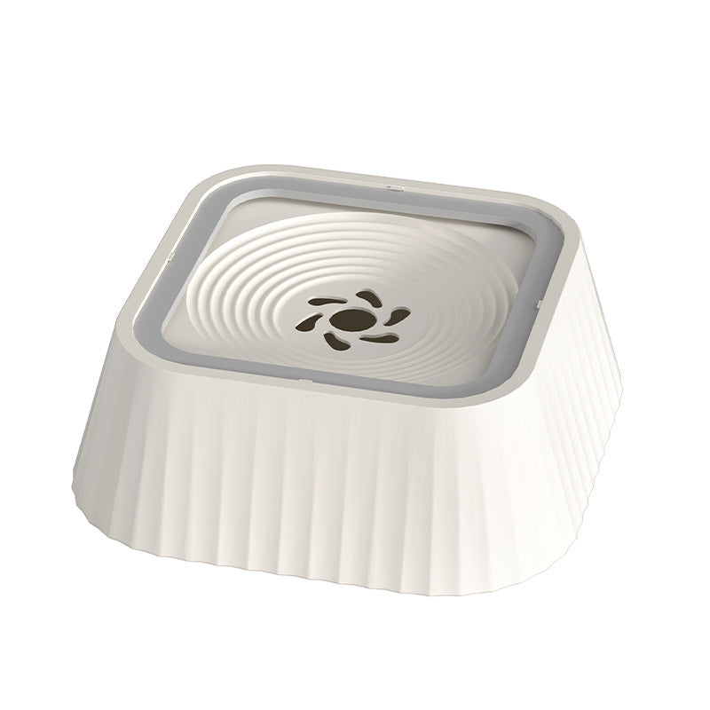 VelvetPaws™ FloatSip™ Splash-Proof Pet Water Bowl