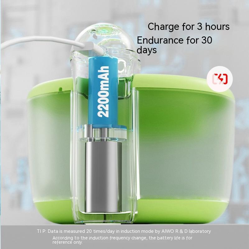 VelvetPaws™ Wireless Smart Pet Water Fountain – Motion Sensor Automatic Hydration System