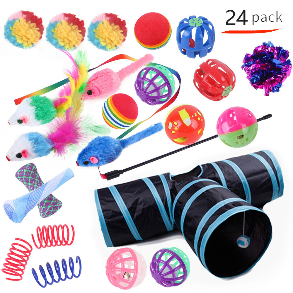 VelvetPaws™ Cat Toy Set