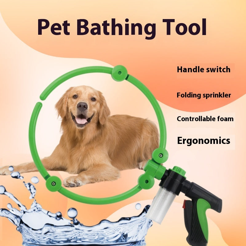 VelvetPaws™ 360° Foldable Portable Pet Shower