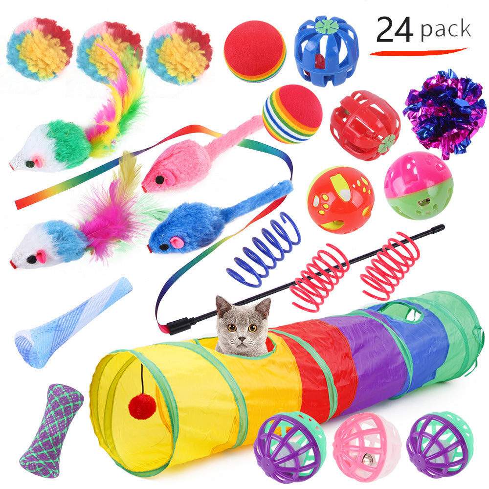 VelvetPaws™ Cat Toy Set