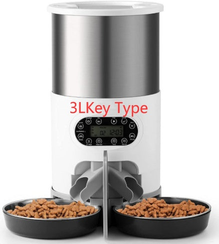 VelvetPaws™ Dual-Meal Smart Automatic Feeder (3L / 4.5L)