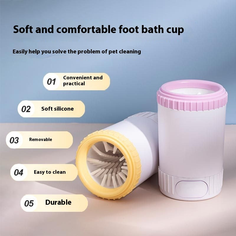 VelvetPaws™ Automatic Pet Foot Washing Cup