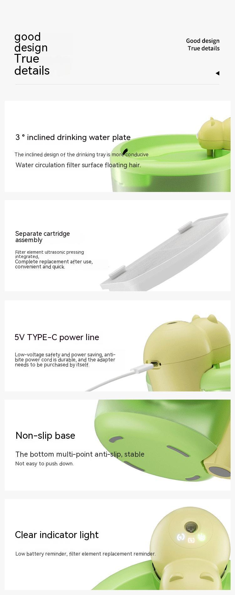 VelvetPaws™ Wireless Smart Pet Water Fountain – Motion Sensor Automatic Hydration System