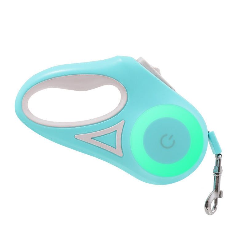 VelvetPaws™ GlowLeash™ Retractable Leash & Collar Set