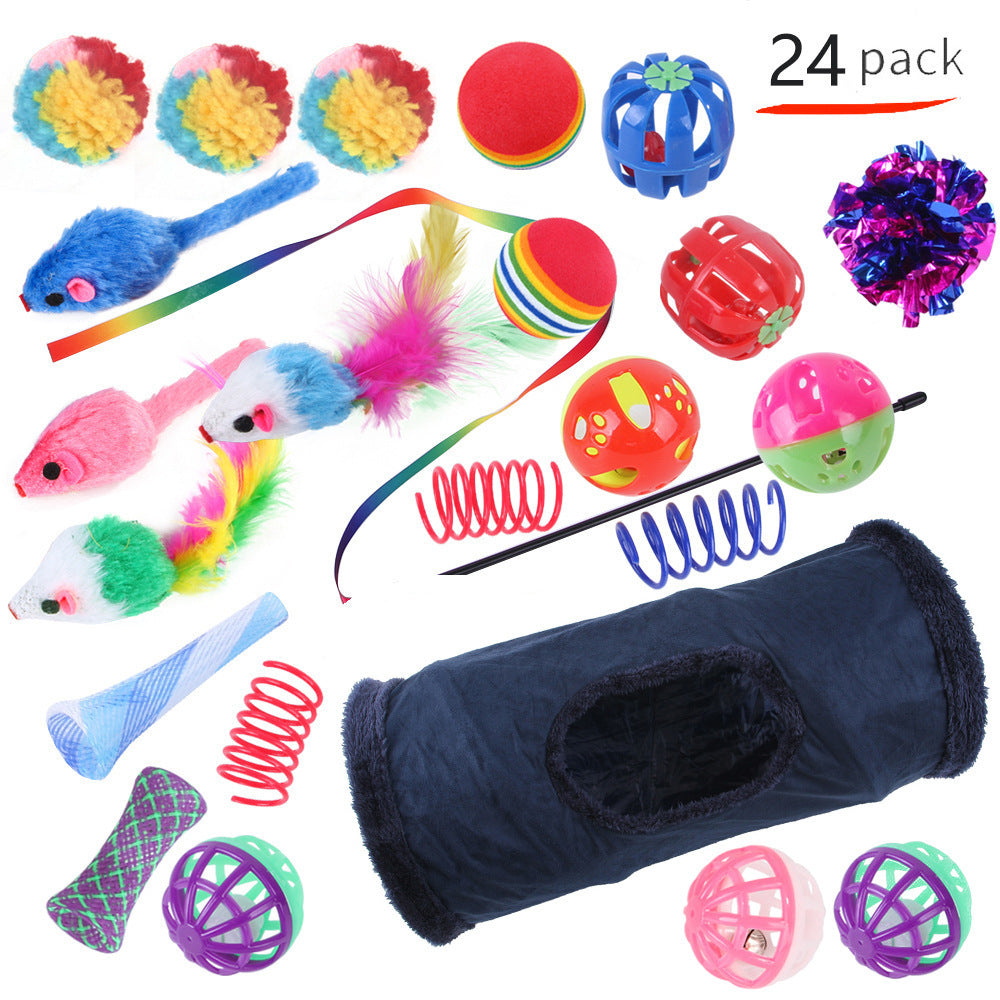 VelvetPaws™ Cat Toy Set