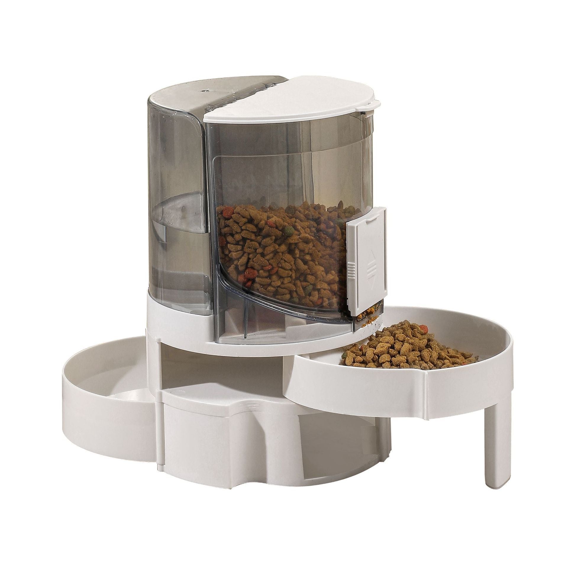 VelvetPaws™ Automatic Water-Refill Pet Feeder – 2-in-1 Food & Water System