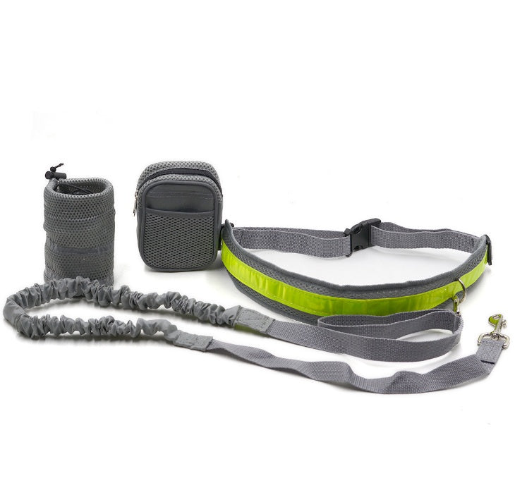 VelvetPaws™ FreeStride™ Adjustable Hands-Free Dog Leash Set