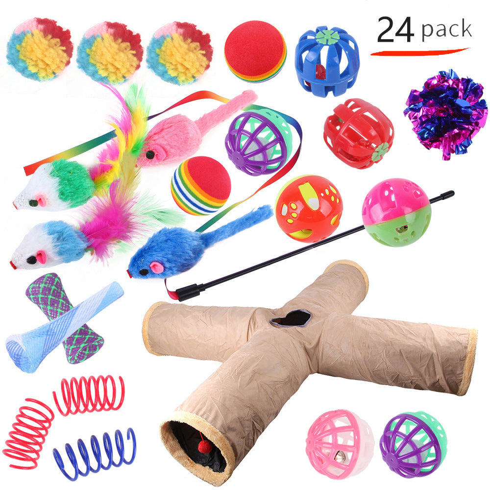 VelvetPaws™ Cat Toy Set