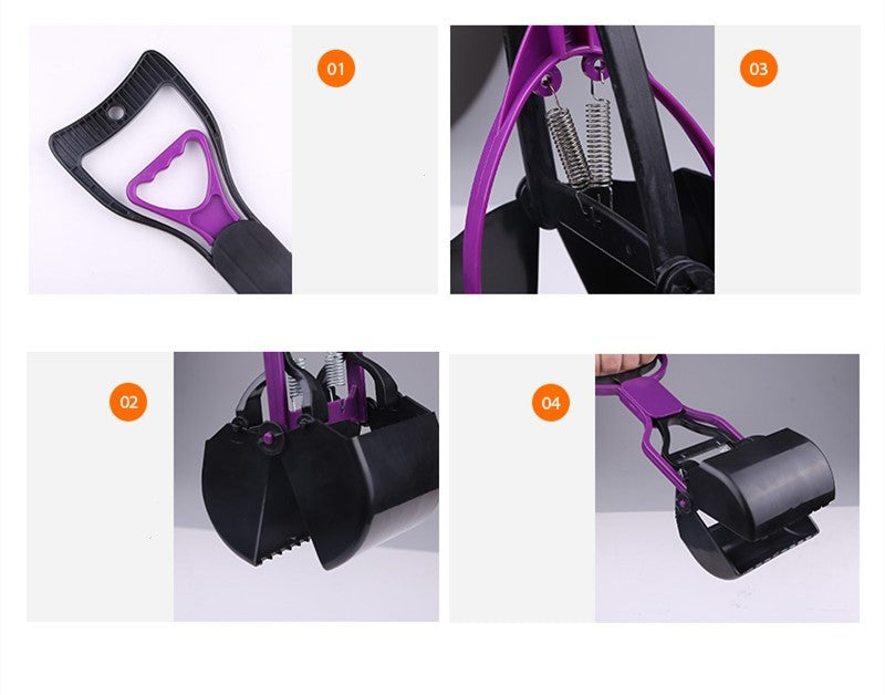 VelvetPaws™ Foldable Puppy Poop Picking Up Toilet