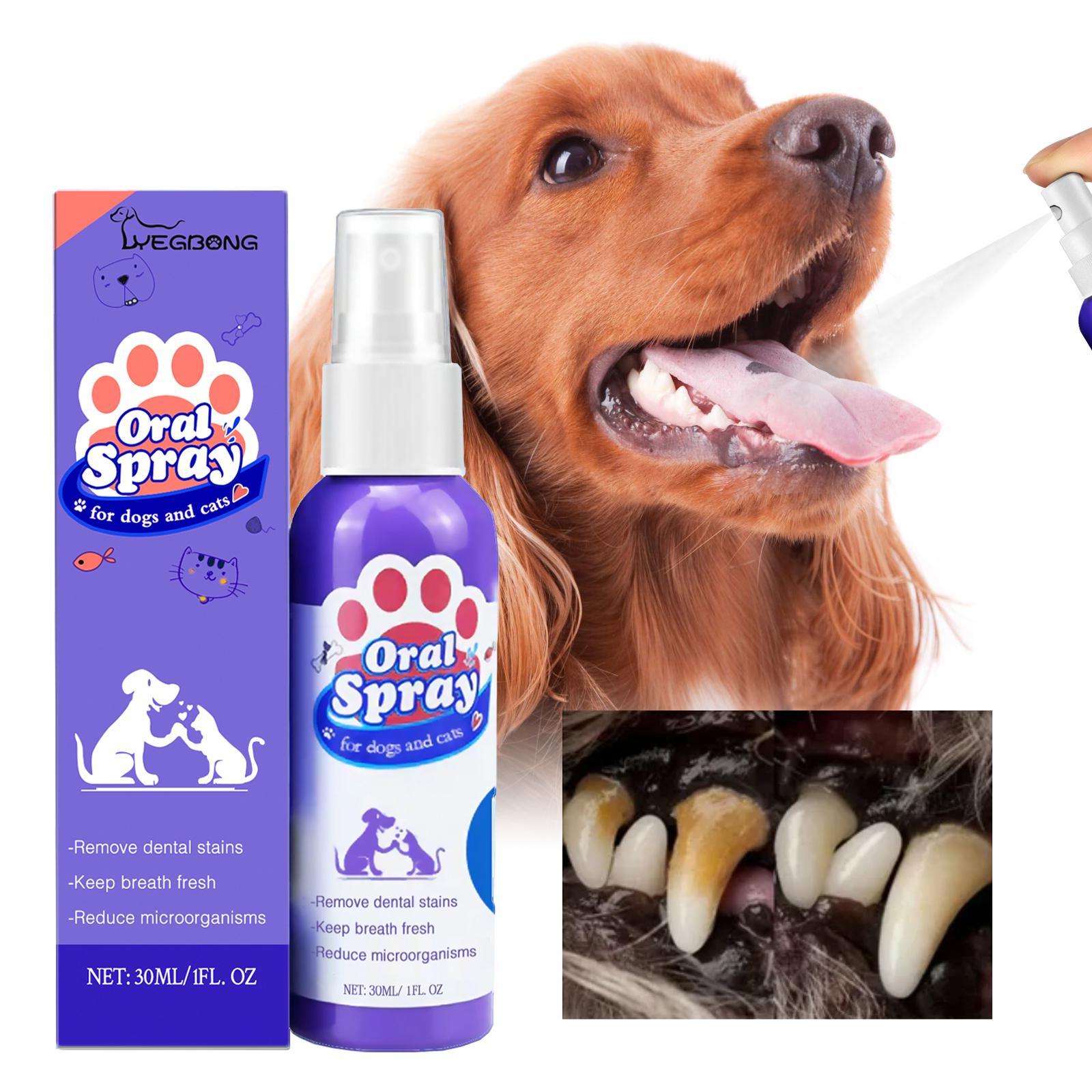 Yegebang™ Cat &amp; Dog Teeth Cleaning Spray