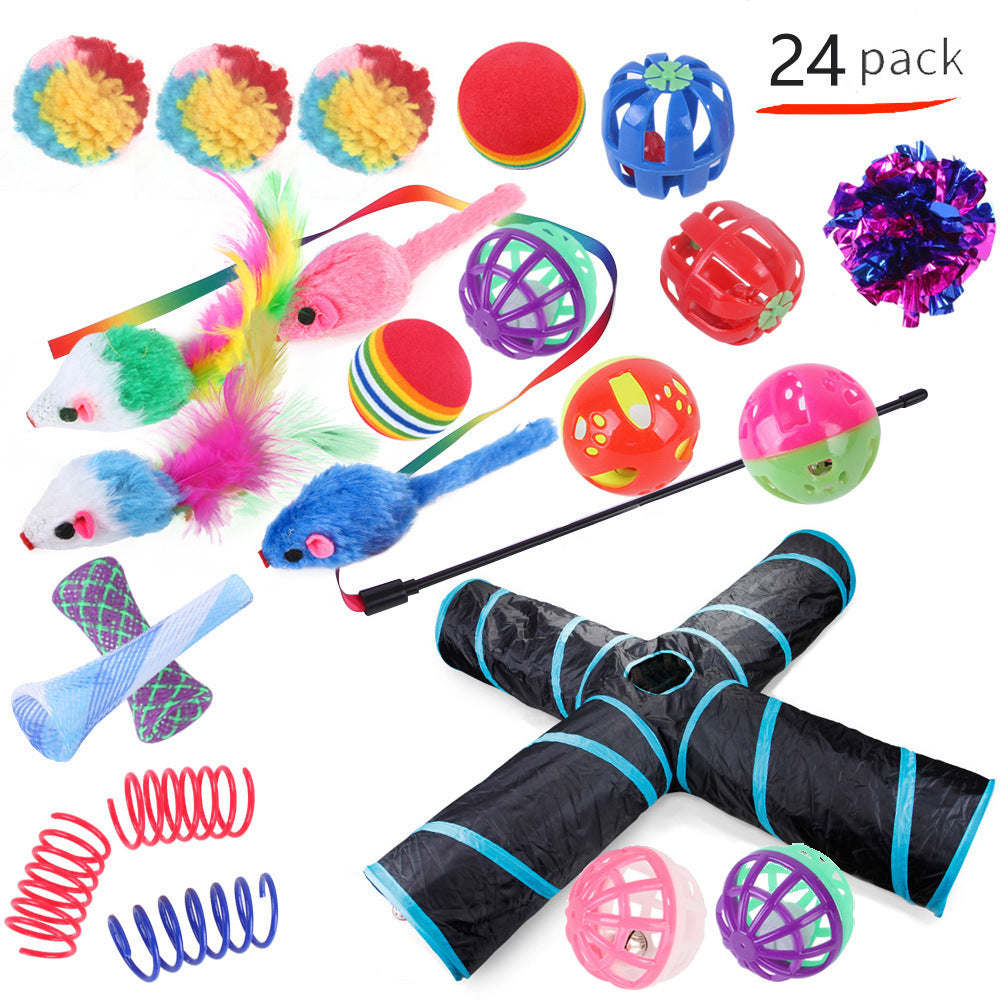 VelvetPaws™ Cat Toy Set