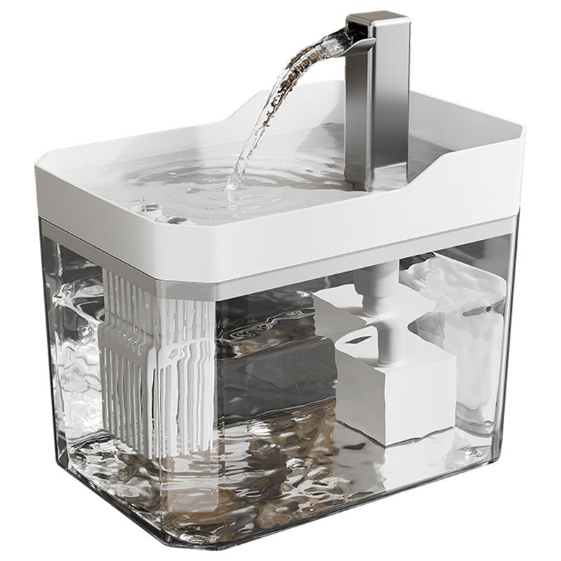 VelvetPaws™ AquaFlow™ Automatic Filter Pet Fountain – 1.5L Oxygenated Water Circulation System