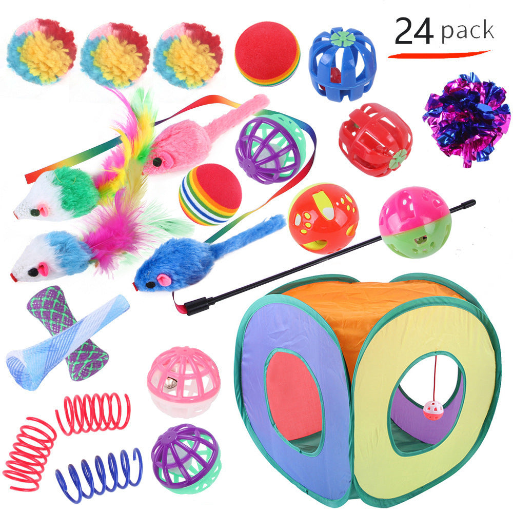 VelvetPaws™ Cat Toy Set