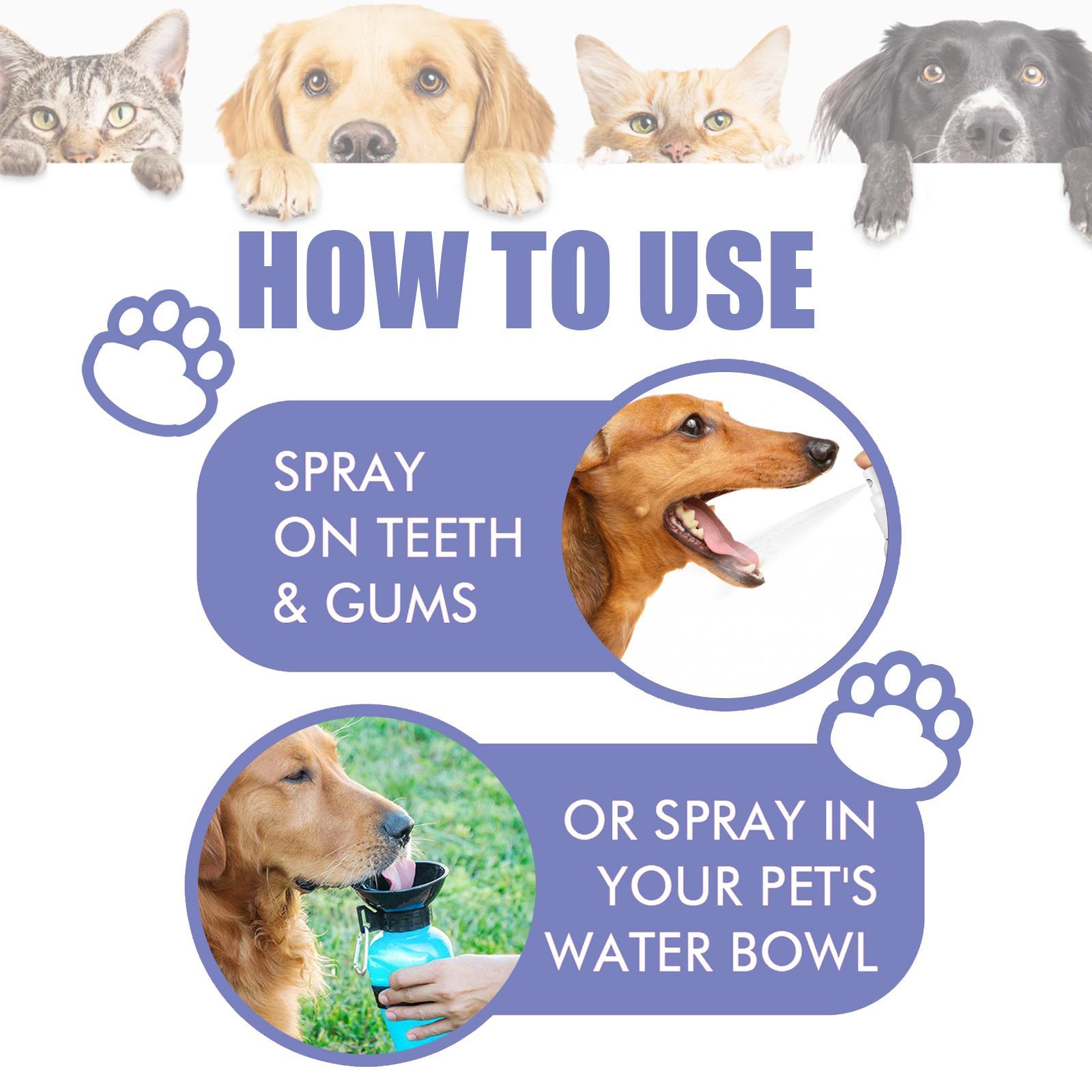 Yegebang™ Cat &amp; Dog Teeth Cleaning Spray