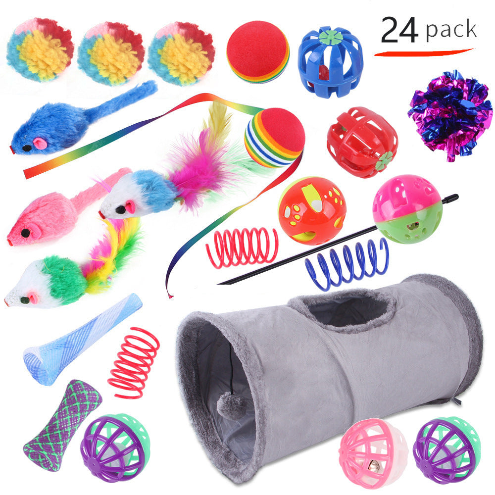 VelvetPaws™ Cat Toy Set