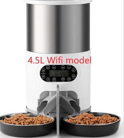 VelvetPaws™ Dual-Meal Smart Automatic Feeder (3L / 4.5L)