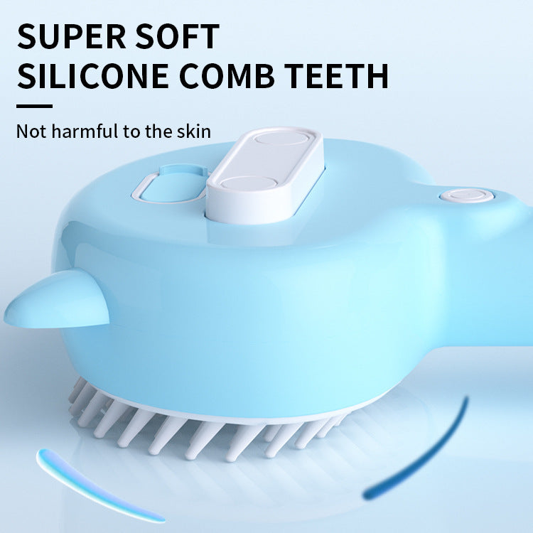 VelvetPaws™ MistEase™ Rechargeable Grooming Brush