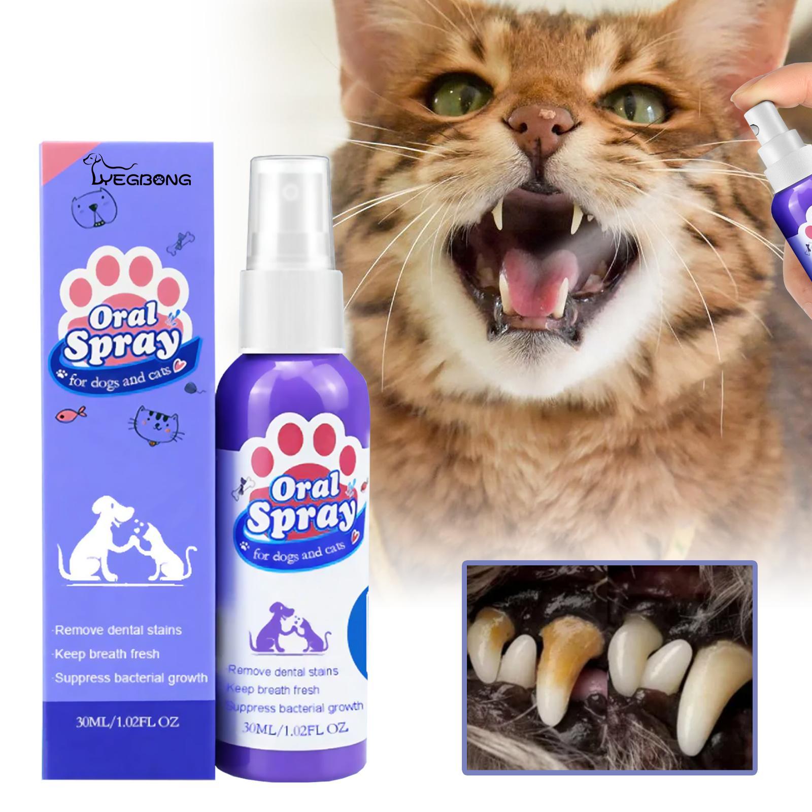 Yegebang™ Cat &amp; Dog Teeth Cleaning Spray
